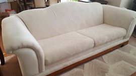 Ivory Asian sofa from Parlin's Fine Furniture Battle Creek