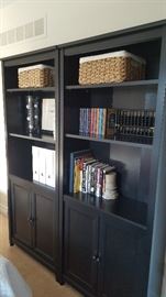 Pair of Sauder bookcases