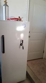 Fridge with kegerator