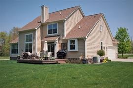 Back of house.  Huge corner lot. Great neighbors!