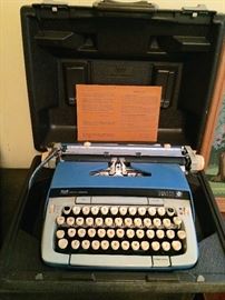 vintage Smith-Corona typewriter