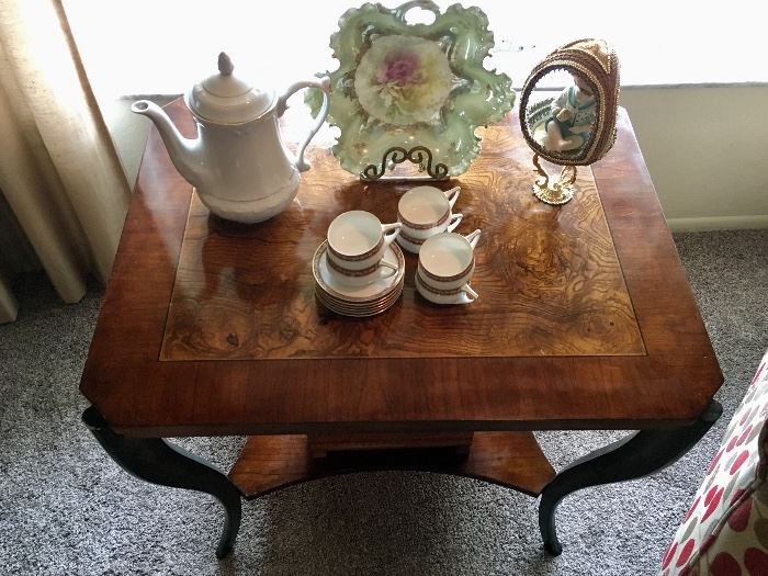 Antique Birds Eye Table