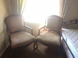 Matching accent chairs