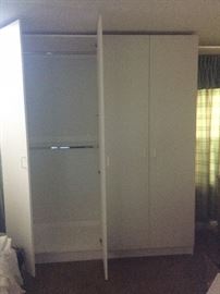 Inside wardrobe cabinets