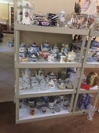 Lots of teapots & teacups