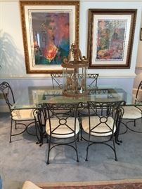 William Tolliver  " Emerald" Signed numbered and Louis Delsarte " Garden of Eden" signed and numbered