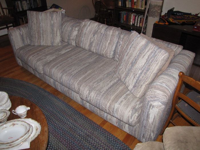 The sofa, looking very inviting.