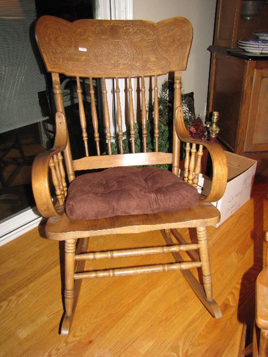 Another rocking chair, this one adult sized.