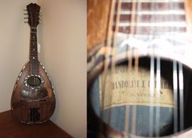 Upstairs Office Gualtiero de Grossi Mandolin (Bowlback) Napoli