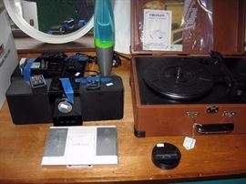 Downstairs Back Right Bedroom Crosley CR49 Record Player, Bose Head Phone (QuietComfort 2), iMotion