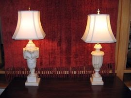Living Room Alabaster Table Lamps