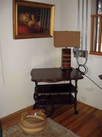 Living Room Pastel Cupid Painting