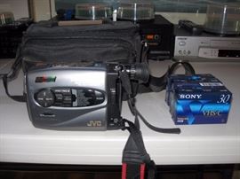 Upstairs Office JVC Video Camera