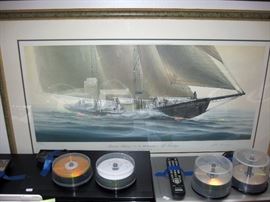 UpStairs Office John Mecray "Gloucester Schooner" 467/950