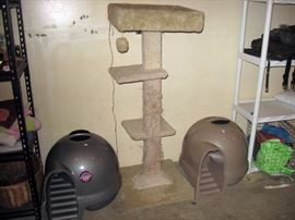 Cat Potties and Climbing thing