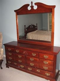 Queen Bedroom Suite with Matching Dresser and Mirror...