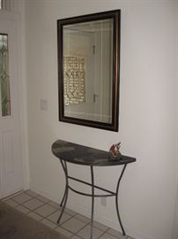 Entry Table with Mirror...
