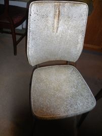 Mid Century Dinette Chair (2) Both are torn 