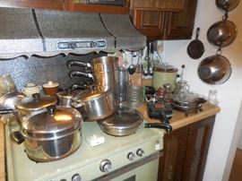 VINTAGE Rever ware cookware.