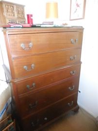 Vintage Mahogany High Boy