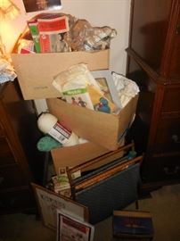 Vintage Sewing. Knitting, Yarn, Craft Items, 