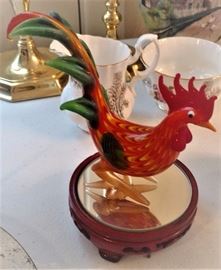 Glass Rooster
