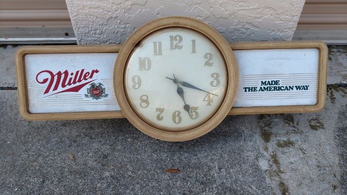 030Miller Made American Clock