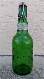 039Grolsch Beer Resealable Bottle Side View