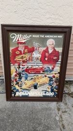 041Miller Indy 500 Penzoil Autographed