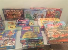 Huge assortment of games