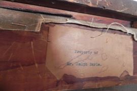 Alexander Charles Stuart (Scottish/American, 1831-1898)
Philadelphia waterfront, 1860, Alexander Charles Stuart as surgeon on the U.S.F. frigate Cumberland
signed 'Stuart' (lower left)
oil on canvas
30 x 50 in. (76.2 x 127 cm.)
executed in 1860 SOLD in 2004 $9560