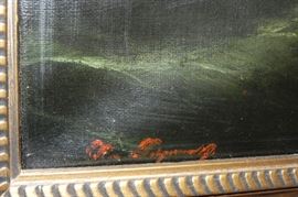 William Torgerson (American, 19th Century)
A paddle steamer in an engagement
signed 'Wm. Torgerson' (lower left)
oil on canvas
24 x 36 in. (61 x 91.5 cm.) SOLD in 2004 $2151.00