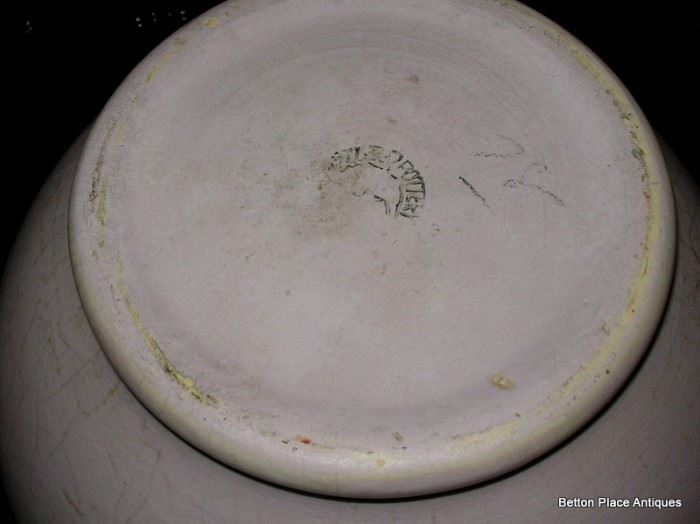 Base marking on Weller Hudson Vase