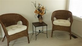 Cool wicker chairs