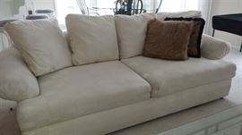 Deep seated sofa
