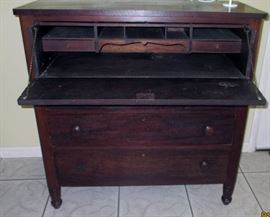 DESK/CHEST ANTIQUE $300