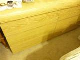 Bedroom dressers (long and short) and matching bedside tables