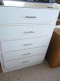 Dresser tall and long with matching bedside tables