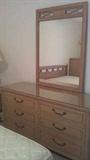 Low dresser  Mirror (part of the bedroom set)