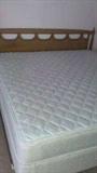 King Serta Perfect Sleeper mattress, boxspring, frame ($350)
Queen Badcock mattress, boxspring and frame also at ($250)
