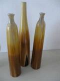 Trio of vases