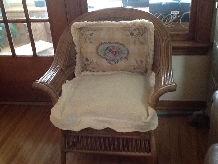 Wicker Armchair 