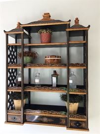Decorative Asian Shelf