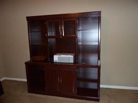 Bookshelf wall unit