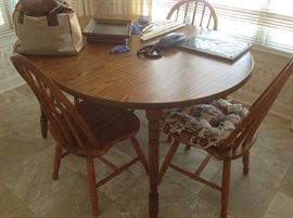 Table / 4 Chairs $ 100.00