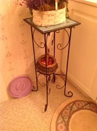 Metal Plant Stand $ 30.00