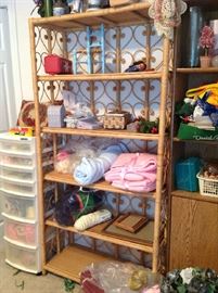 Rattan Shelf Unit $ 100.00
