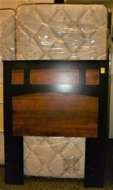 Twin Bed w/Sealy “Renforth” Mattress & Box Springs