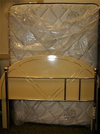 Double Bed w/Sealy “Renforth” Mattress & Box Springs