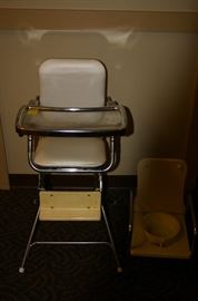 High Chair, Potty Chair